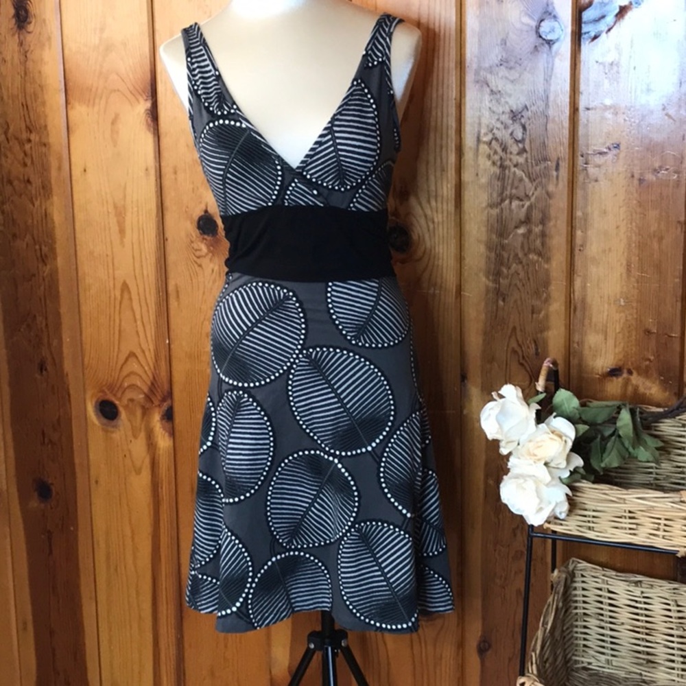 Patagonia organic cotton print dress medium midi